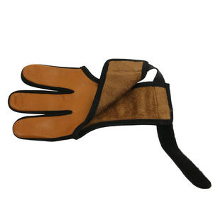 Meilleure conception gants de tir à l'arc 2025 nouveaux produits gants de tir à l'arc avec couleur unie pour hommes - Product Image 4