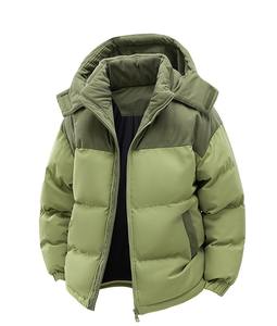 Chaqueta acolchada para hombre de color sólido de nuevo estilo de calidad personalizada, chaqueta de invierno gruesa y cálida para exteriores al por mayor para hombre - Product Image 1