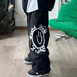 Pantalones de snowboard holgados de esquí de gran tamaño John Snow para hombre, polaina de cintura impermeable con cordón - Product Image 2