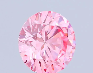 พลอยหลวมได้รับการรับรองจาก HPHT CVD เพชรสีชมพูกะรัต VVS 1.5 - Product Image 1