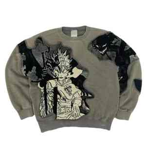 Sweat-shirt d'hiver personnalisé de qualité supérieure, impression DTG DTF, pour hommes et femmes, 100% coton molletonné, avec des motifs graphiques vibrants, respirant et confortable - Product Image 2