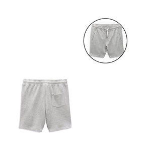 Shorts pour hommes en toile tricotée respirante de haute qualité 2024 - Taille élastique, style streetwear, couleur personnalisable tendance - Product Image 4