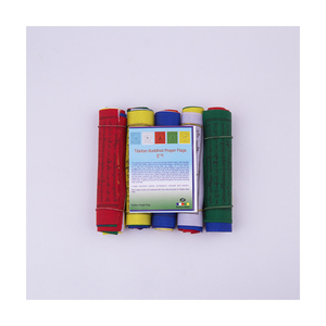 Optimum Quality Tibetan Prayer <b>Flags</b> High Quality Cotton Buddhist <b>Flag</b> Available At Affordable Price - Product Image 3