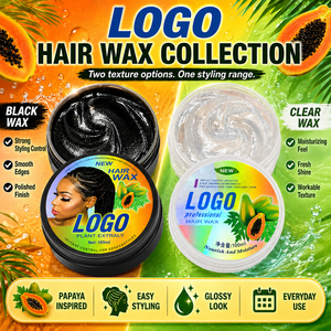 Fábrica de cera para el cabello personalizada para cabello corto y medio, control de textura, brillo y reestilización - Product Image 3