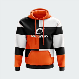 Vente en gros de sweats à capuche en polaire pour hommes, manches longues, poche, respirant, séchage rapide, vêtements décontractés à la mode en grande quantité - Product Image 4