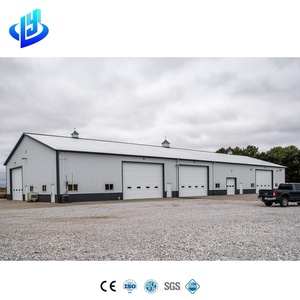 Trắng kim loại trang trại Xây Dựng Nhóm khung thép nông nghiệp lưu trữ cửa hàng phức tạp với hội thảo văn phòng 9000sqft + - Product Image 2