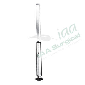 Osteotomes manuels réutilisables, burin à os, autoclavable, acier inoxydable, outil chirurgical de haute qualité pour usage hospitalier, orthopédie - Product Image 1