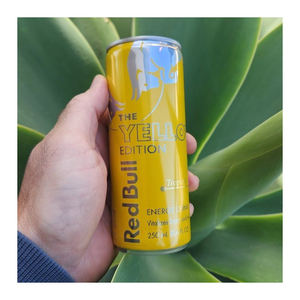 Bebida energética Red Bull tropical Edition comprar en línea paquete a granel sabor tropical a la venta ahora - Product Image 1