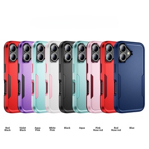 เคสโทรศัพท์มือถือกันกระแทกพีซี TPU ออกแบบได้ตามต้องการเคสกล้องและป้องกันหน้าจอเคสเกราะไฮบริดสำหรับ iPhone 16 Plus 16 15 - Product Image 6