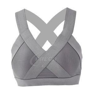 Soutien-gorge de sport pour femmes de haute qualité, léger, respirant, sur mesure, nouveau design, soutien-gorge de yoga sexy, prix de gros pour filles - Product Image 2