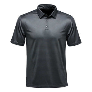 Chemise de golf pour homme grande taille, logo personnalisé, manches courtes, tissu en toile, broderie imprimée, style gothique, séchage rapide, respirante - Product Image 4