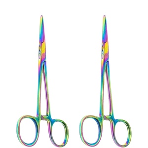 FÓRCEPS DE HEMOSTATO PARA MOSQUITOS DE ALTA CALIDAD MULTI COLOR Ventas calientes CE ISO Aprobado Top de nuestros más - Product Image 1