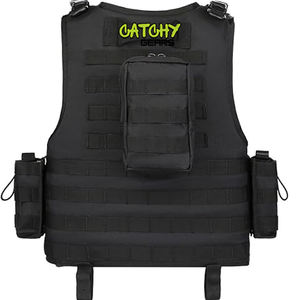 Chaleco táctico de paintball Chaleco táctico de lona impermeable multifunción - Product Image 6