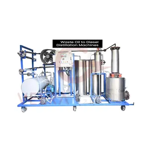 Huge Demand of Waste Oil to Industrial Diesel Making Machine Diesel Distillation Plant for Industrial Uses