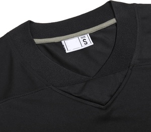 Camiseta de fútbol americano OEM para clubes, camiseta de fútbol de tela de poliéster 100%, camiseta de fútbol, camiseta de equipo de fútbol - Product Image 3