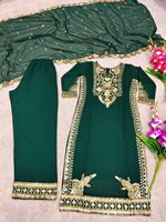 Salwar Kameez Churidar Pant, robe de fête ethnique indienne pour femmes, couture punjabi disponible en gros