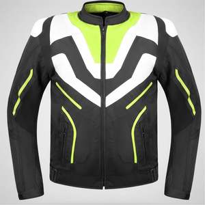 Chaqueta de Motociclismo Cordura de Talla Grande con Logotipo Personalizado al por Mayor, Impermeable y Transpirable - Product Image 1