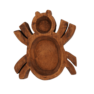 Portavelas de tazón de masa de madera de acacia más vendido para decoración de Halloween de vacaciones en casa hecho en Vietnam - Product Image 1