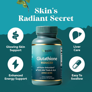 Capsules de Glutathion Éclaircissantes 1000mg – Boost d'Éclat Cutané – Marque Privée OEM – Suppléments Certifiés ISO GMP – Vente en Gros Direct Usine - Product Image 3