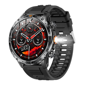Reloj Inteligente Deportivo Ak91 con Pantalla IPS de 1.71 Pulgadas, Batería de 1000 mAh, Monitor de Actividad Física y Sueño para Exteriores, IP67, para Hombre - Product Image 1