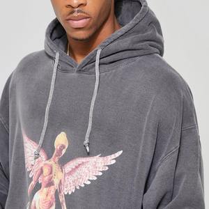 Sweats à capuche d'hiver Slim Fit à la mode sérigraphie sweats à capuche brodés à bas prix fabriqués au Pakistan - Product Image 6