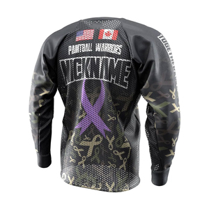Jersey de Paintball Acolchado Sublimado Personalizado de Primera Calidad para Hombre, Poliéster de Alta Calidad, Unisex, Talla Adulto, Servicio OEM para Equipos - Product Image 4