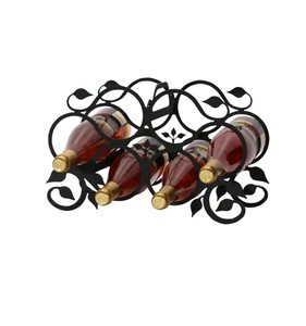 High Selling <b>Metal</b> Wine Bottle Display Stand Standard Quality Party Natural Polished Wine Bottle <b>Holder</b> Stand - Product Image 2