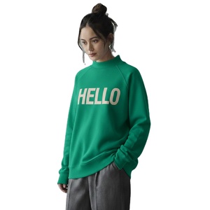 Sudadera Casual de Cuello Alto para Mujer, de Calidad Premium, Tejido Suave de Algodón y Poliéster, Estampada, Transpirable, para Invierno y Otoño - Product Image 2
