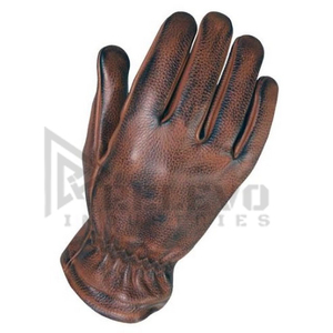 Gants en cuir ciré pour moto compatibles avec les écrans tactiles, nouveau design, logo personnalisé, gants de sport en cuir ciré pour moto - Product Image 3