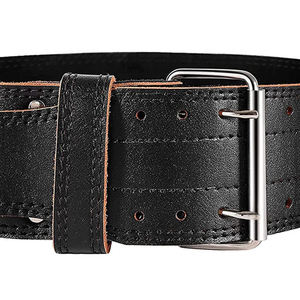 เข็มขัดยกน้ำหนักหนังวัวโลโก้ตามสั่ง - Product Image 6