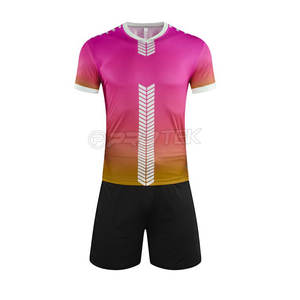 Ropa deportiva de fútbol de diseño personalizado conjuntos en diferentes colores para equipos uniformes de impresión por sublimación - Product Image 5