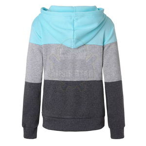 Sudadera con capucha personalizable para mujer 2024 al por mayor, tejido de algodón de alta calidad, cuello con capucha, logotipo frontal para invierno - Product Image 2
