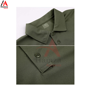 Hombres promocionales para camisas Tela de lona de algodón peinado Transpirable Manga corta Diseño impreso Opciones personalizables - Product Image 6