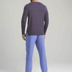 Prix de gros, blouses médicales de haute qualité, sous-vêtements médicaux pour hommes, 100% coton, personnalisables - Product Image 3