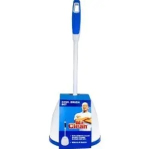 Achetez la brosse et le support pour cuvette de toilette Mr. Clean - Product Image 6