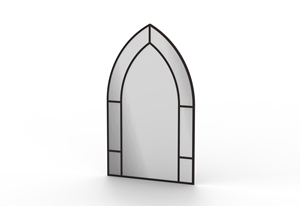 Introduce a Modern Industrial <b>Mirror</b> Flair to Your Home with This Industrial Chic Handcrafted Metal Wall <b>Mirror</b> - Product Image 4