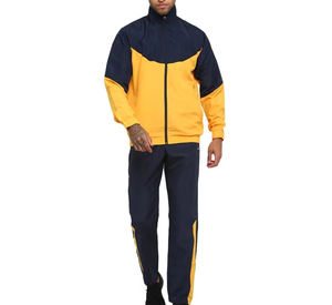 Ensemble de survêtement pour homme, coupe-vent sport, deux pièces, veste coupe-vent et pantalon de survêtement, en nylon, ensemble coupe-vent pour homme - Product Image 1