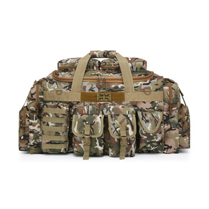 Sac de transport Saxon - 125 litres - Compatible BTP Molle, bandoulière réglable et amovible, sangles de compression latérales, camouflage personnalisé - Product Image 3