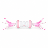Jouet automatique pour chat, jouet interactif intelligent pour chaton, rechargeable par USB, 360° °   Plumes LED en gros OEM