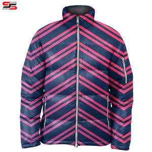 แจ็กเก็ตขนปลาปักเป้าฤดูหนาวของผู้ชายแบบกำหนดเองได้สไตล์แฟชั่นใหม่ล่าสุดผ้าแคนวาสบางมีกระเป๋าซิป - Product Image 4