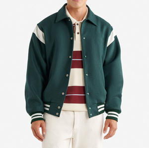 แจ็คเก็ตพัฟเฟอร์หนังปักลายกันน้ำแบบสั่งทำขายส่งปี 2026 สไตล์ไฮสตรีทสำหรับผู้ชายไซส์ใหญ่ - Product Image 1