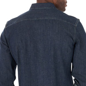 Camisas Vaqueras de Moda Casual para Hombre, Estilo Urbano, Diseño OEM / Camisas Vaqueras Deportivas de Secado Rápido Personalizadas para Hombre, Gran Venta - Product Image 5