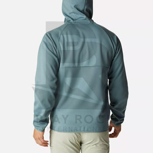 Chaqueta softshell con logotipo personalizado de alta calidad para hombre, chaqueta de lona OEM con cuello levantado, novedad, para acampar, senderismo, último diseño - Product Image 2
