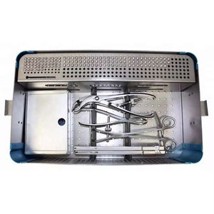 Kit d'instruments vétérinaires orthopédiques en acier inoxydable pour chirurgie générale, usage hospitalier vétérinaire, certifié CE Classe II DIVIED - Product Image 2