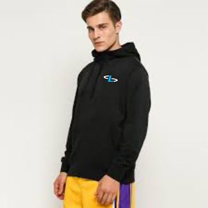 Ensemble sweat à capuche et short d'hiver entièrement zippé avec logo personnalisé pour homme, en molleton décontracté à séchage rapide - Product Image 4