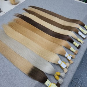 Extensiones de Cabello Humano Virgen Indio Premium, Rubias Ombre, Doble Trama, Teñidas, en Paquetes - Product Image 6
