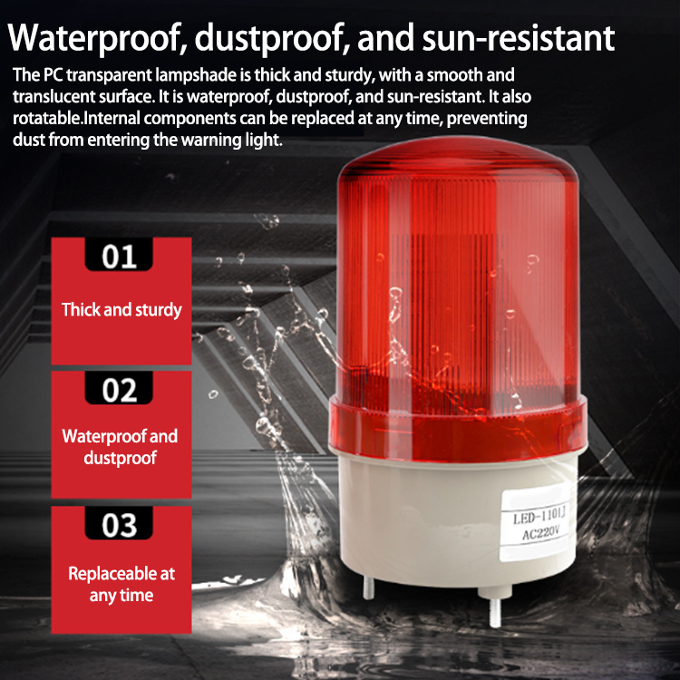 multi color emergency strobe