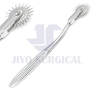 Wartenberg Pinwheel Pince en acier inoxydable à tête unique Source d'alimentation manuelle Base d'instrument chirurgical sensoriel neurologique - Product Image 3