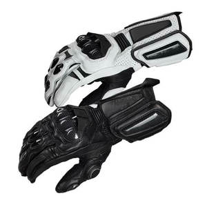 Guantes de Motocicleta de Cuero para Hombre, Ropa Deportiva, Nivel 2 de Protección de Seguridad, Impermeables y Resistentes al Viento - Product Image 1