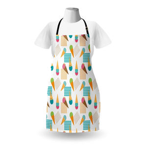 Indian Supplier Cotton Kitchen <b>Apron</b> Custom Printed <b>Cooking</b> Kitchen <b>Aprons</b> with Adjustable Strap - Product Image 5